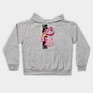 Pink japanese mermaid Kids Hoodie